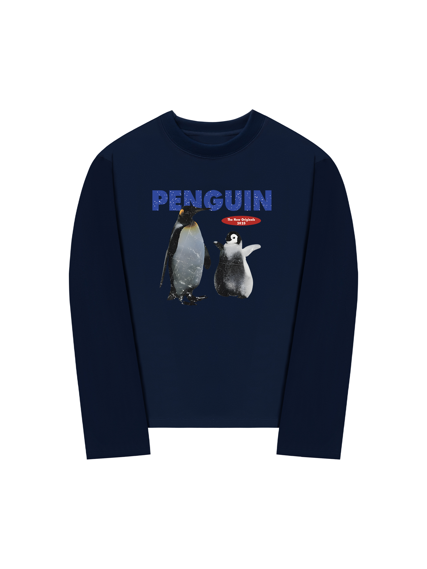 Áo Thun Dài Tay Penguin Funny