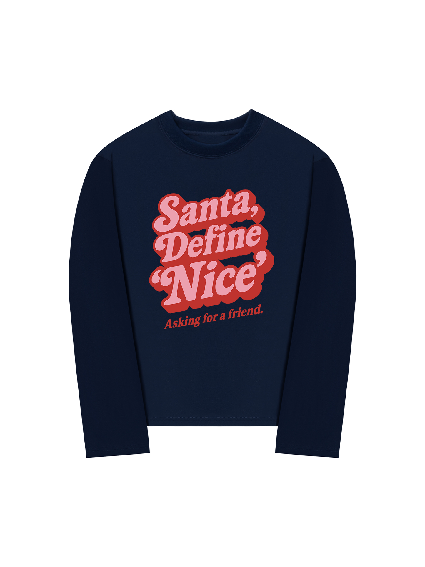Áo Thun Dài Tay Santa Define Nice