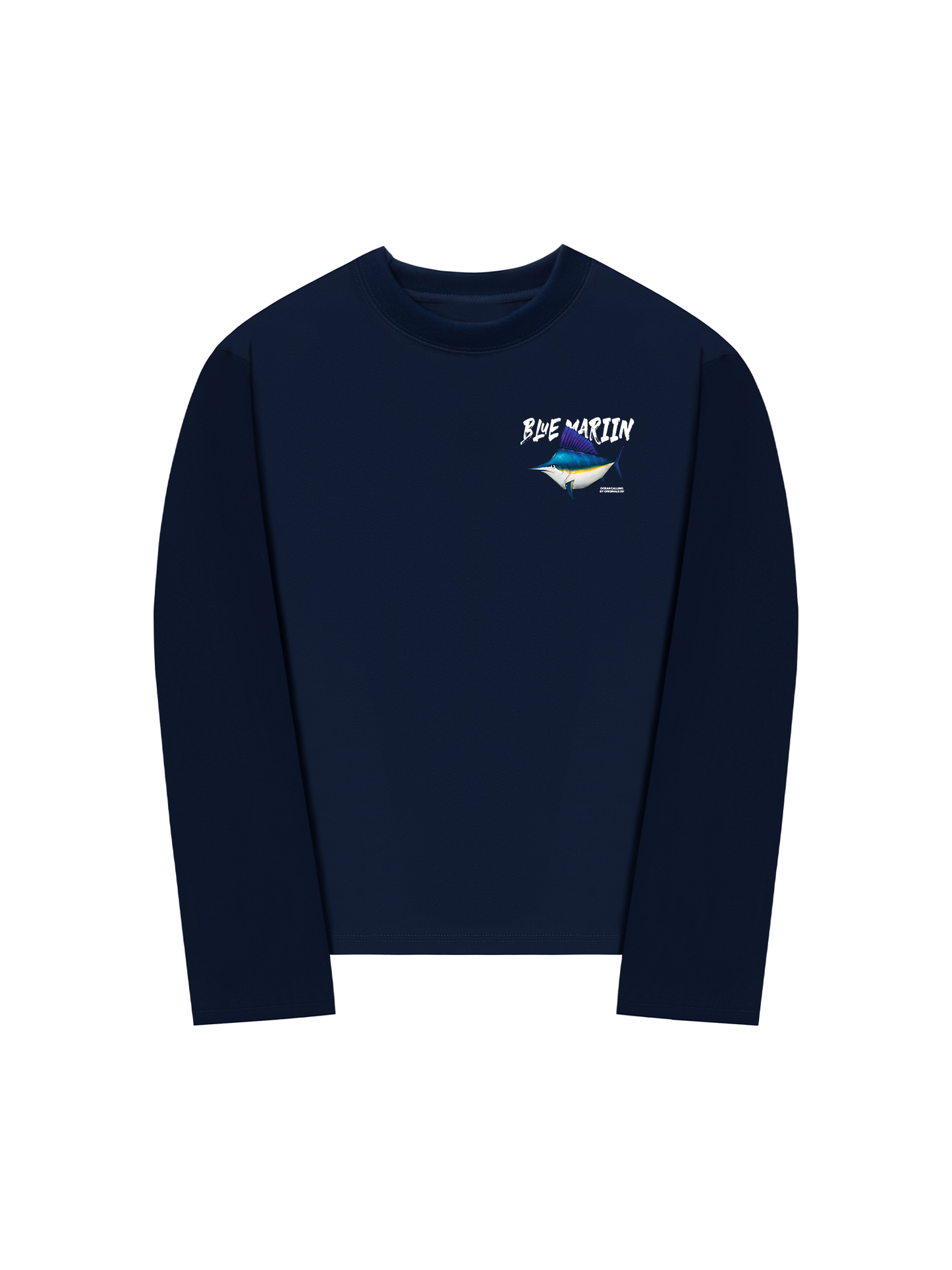Áo Thun Dài Tay Ocean Blue Mariin