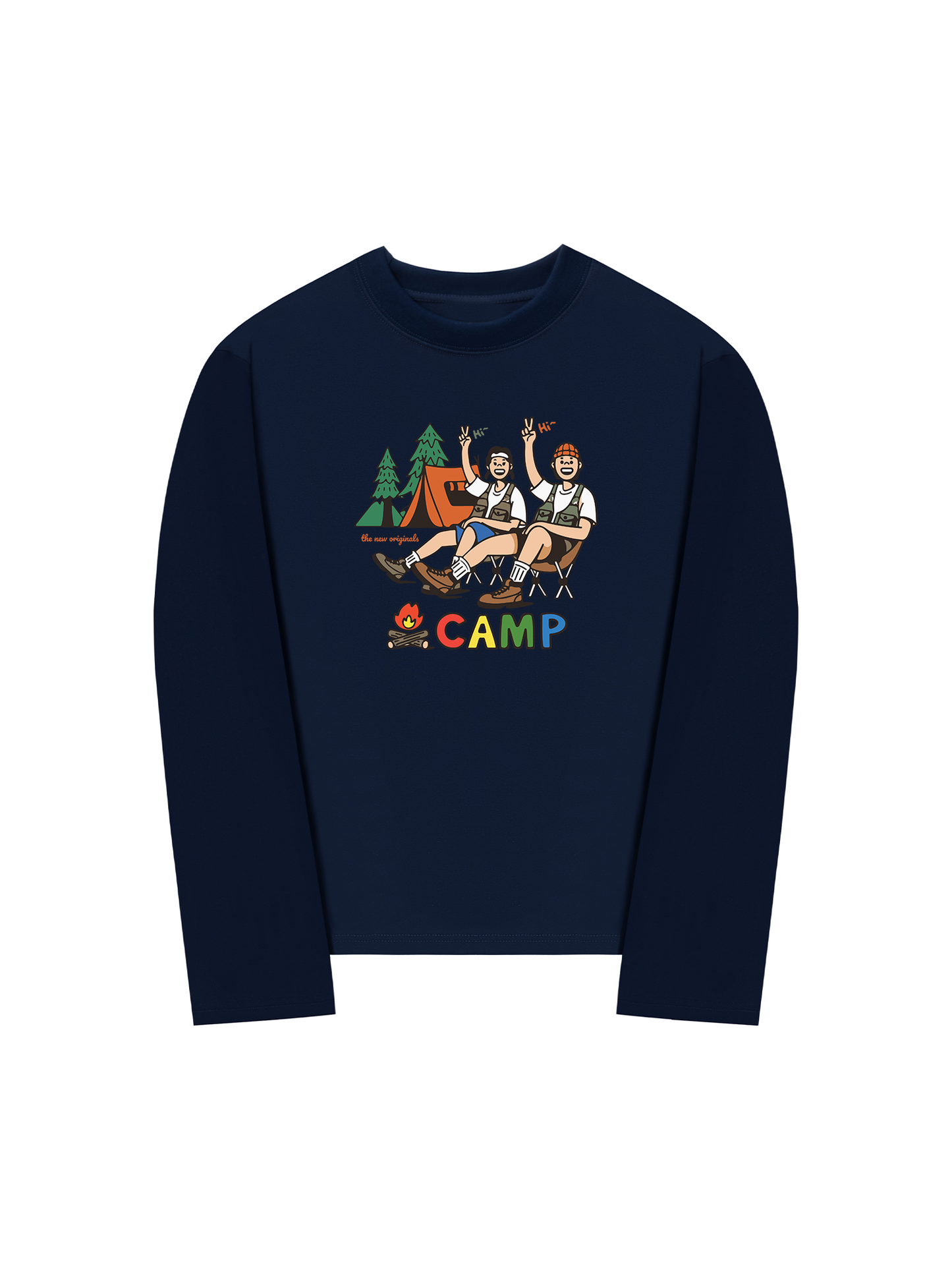 Áo Thun Dài Tay Go Camping