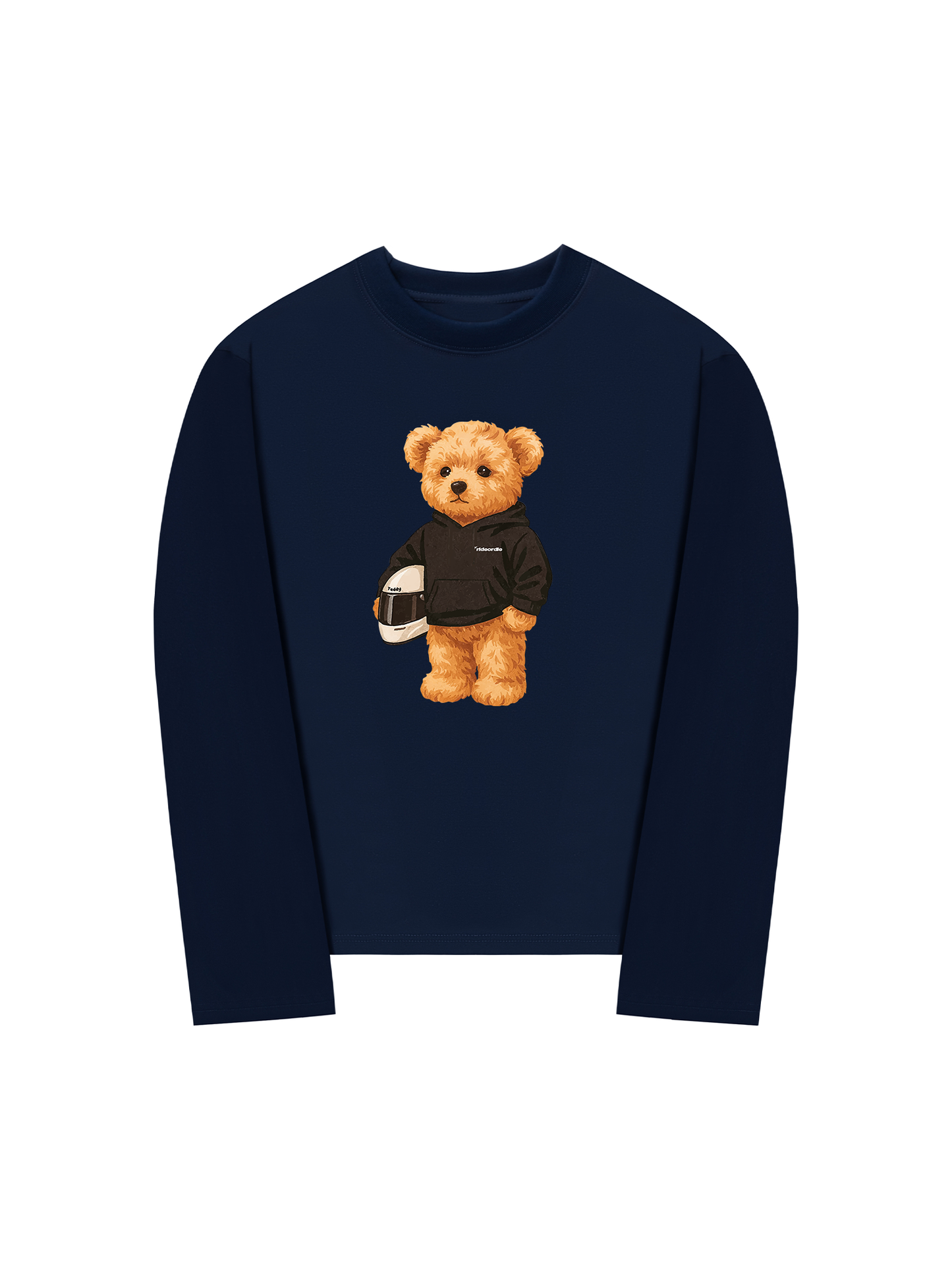 Áo Thun Dài Tay Teddy Ride Or Die