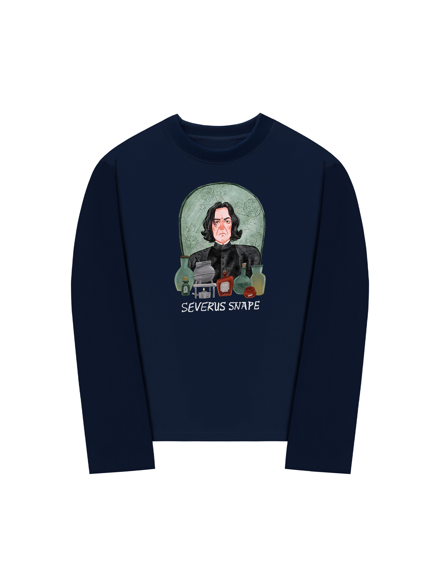 Áo Thun Dài Tay Harry Potter Severus Snape