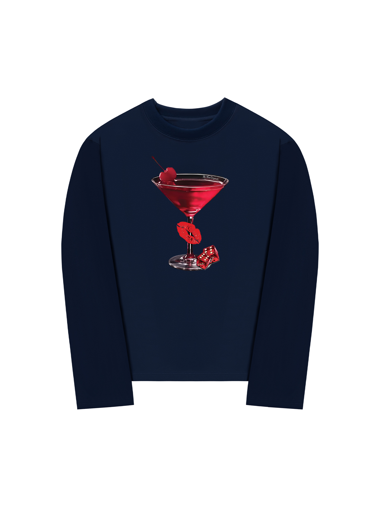 Áo Thun Dài Tay Seductive Night Cherry Goblet