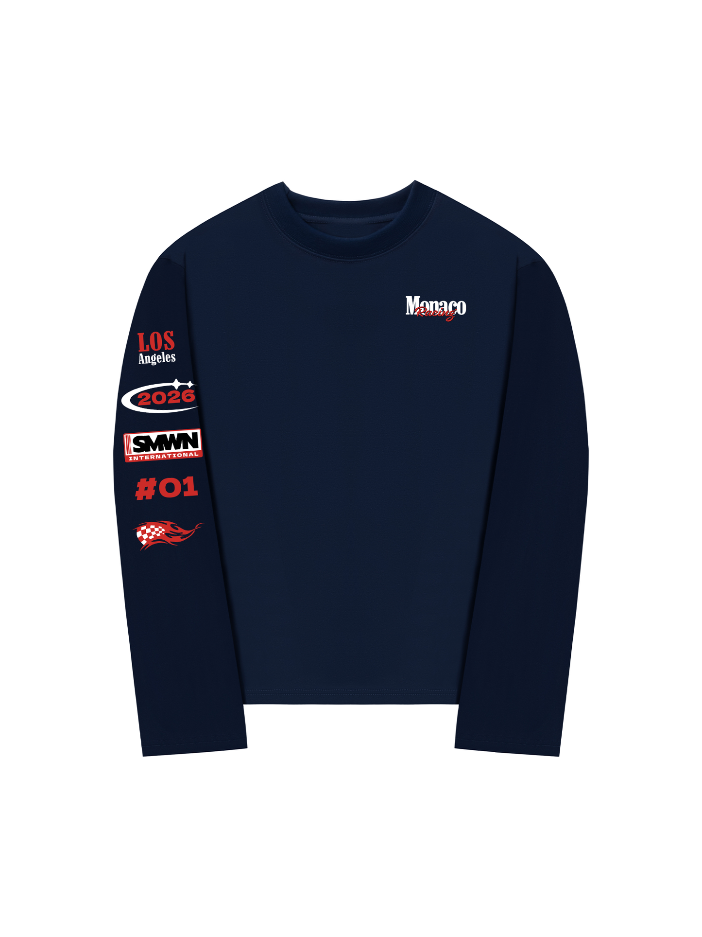 Áo Thun Dài Tay Monaco Racing
