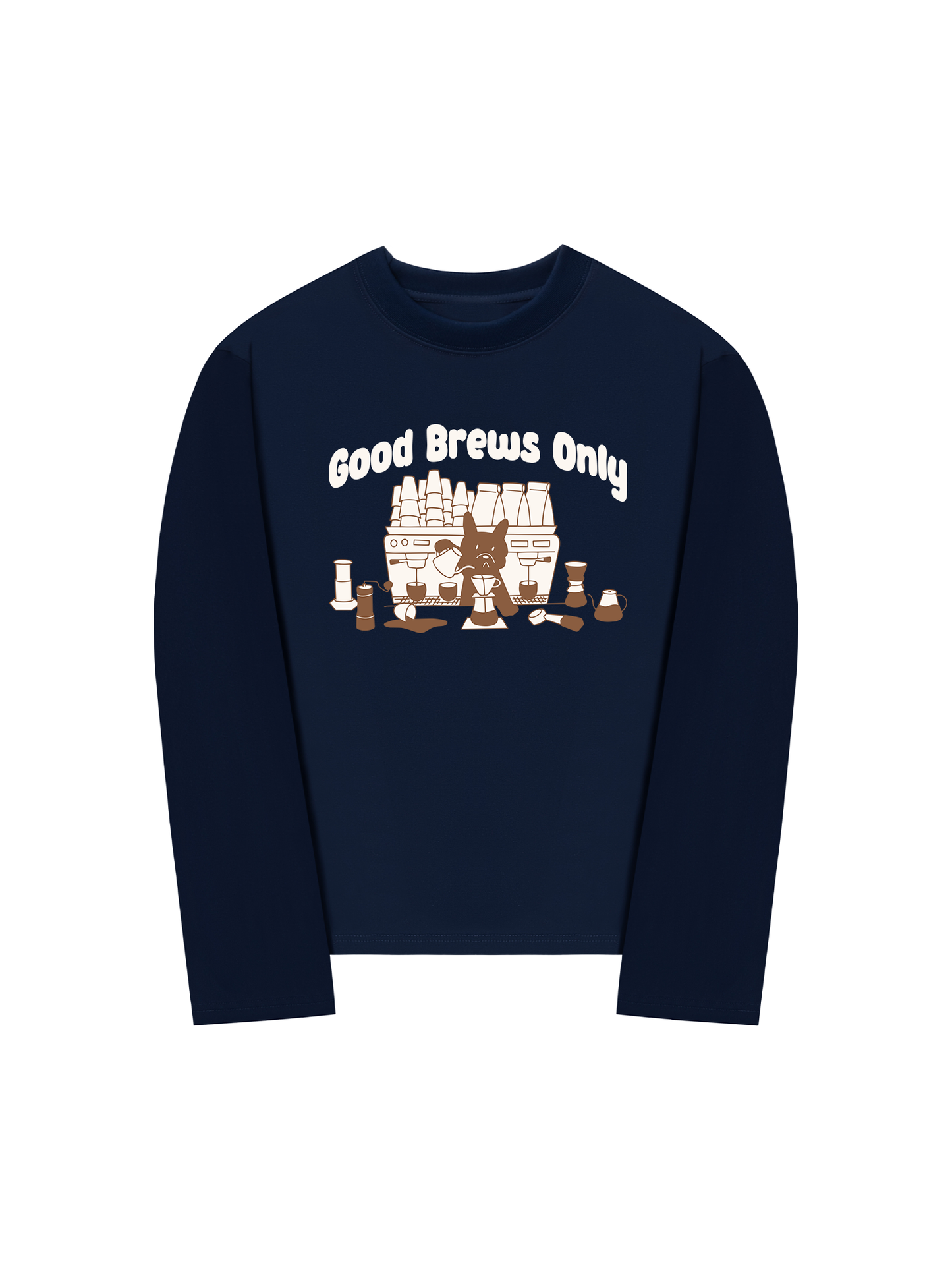 Áo Thun Dài Tay Good Brews Only