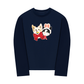 Áo Thun Dài Tay Animal Mood Bestie Puppy And Meow
