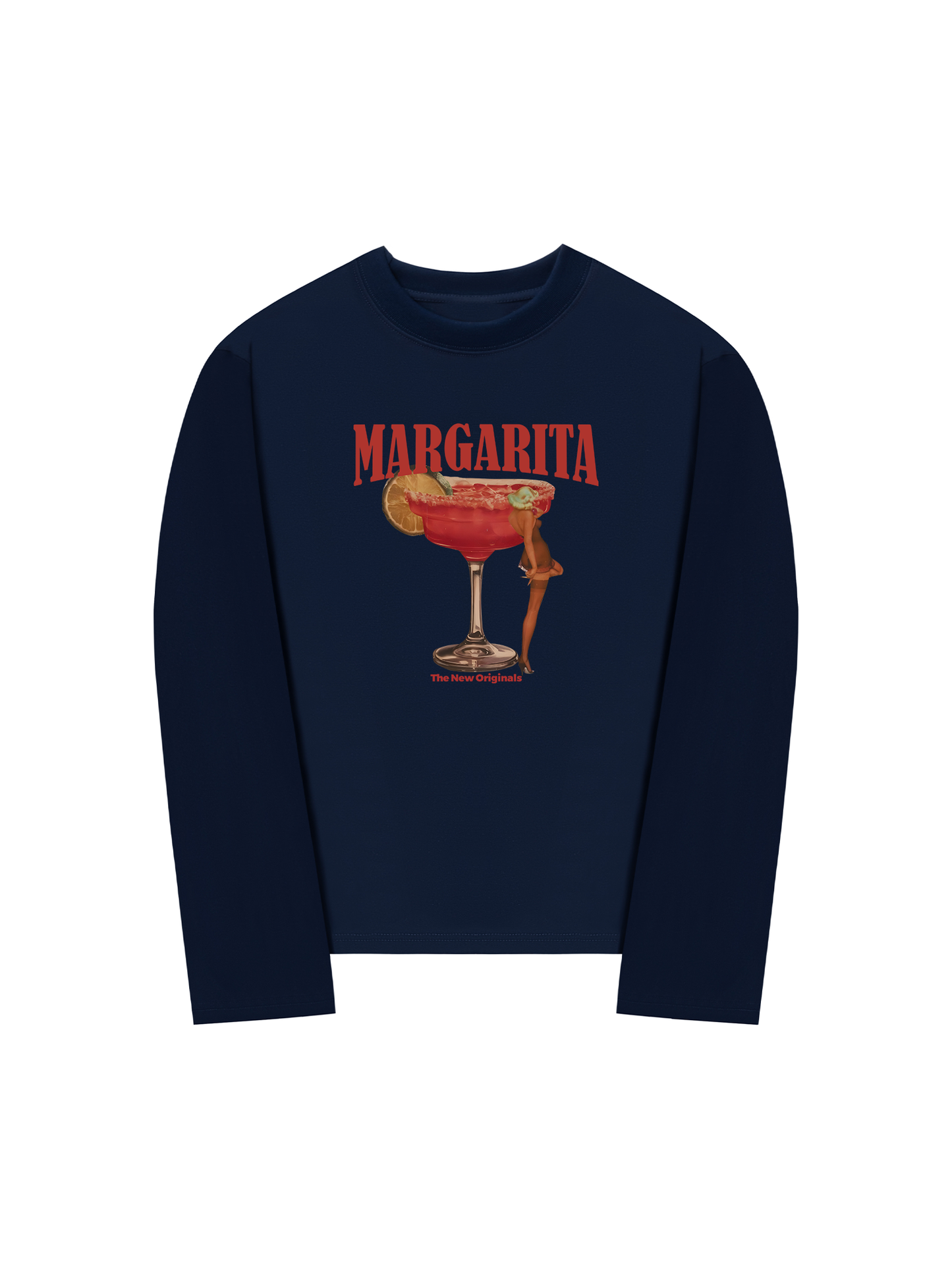 Áo Thun Dài Tay Fresh Margarita Retro