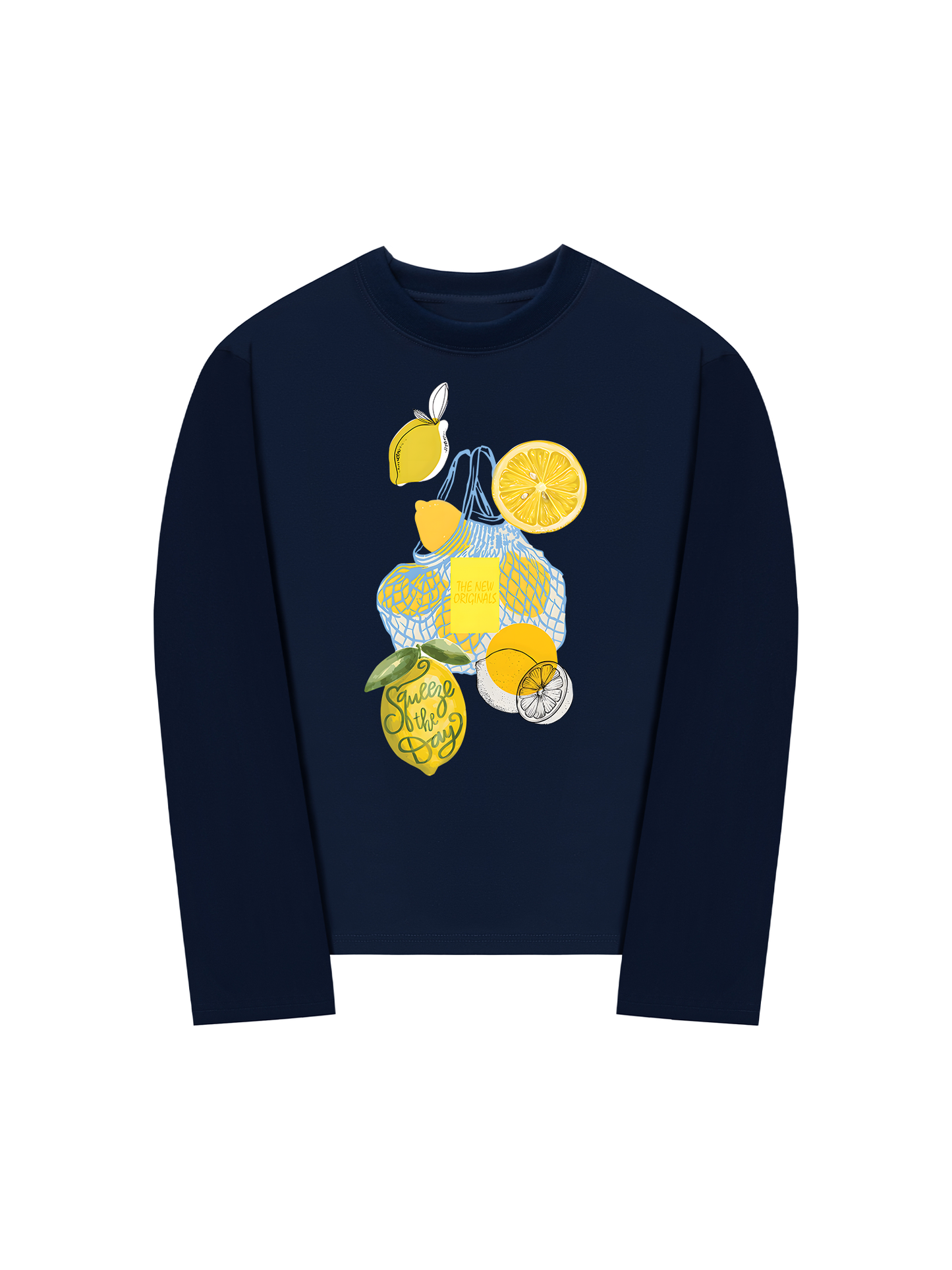 Áo Thun Dài Tay Summer Vibes Lemon Shopping