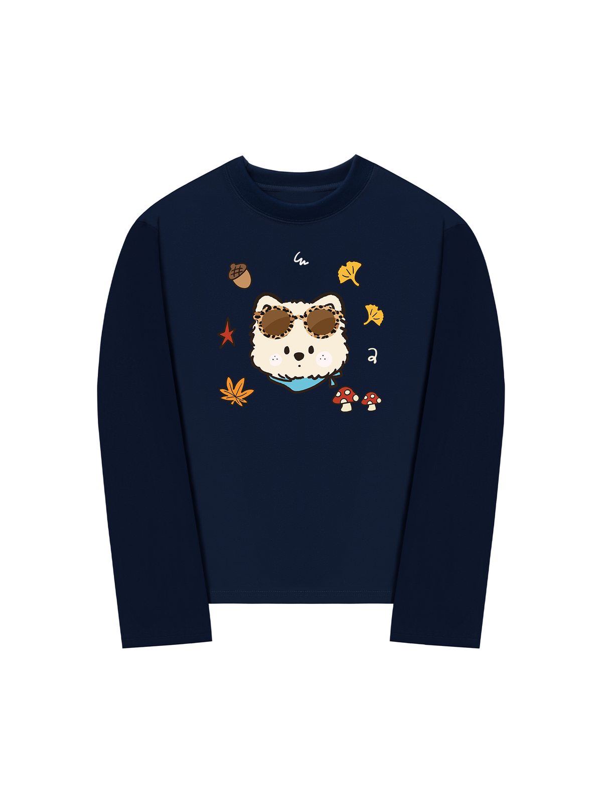 Áo Thun Dài Tay  Puppy Autumn Vibes