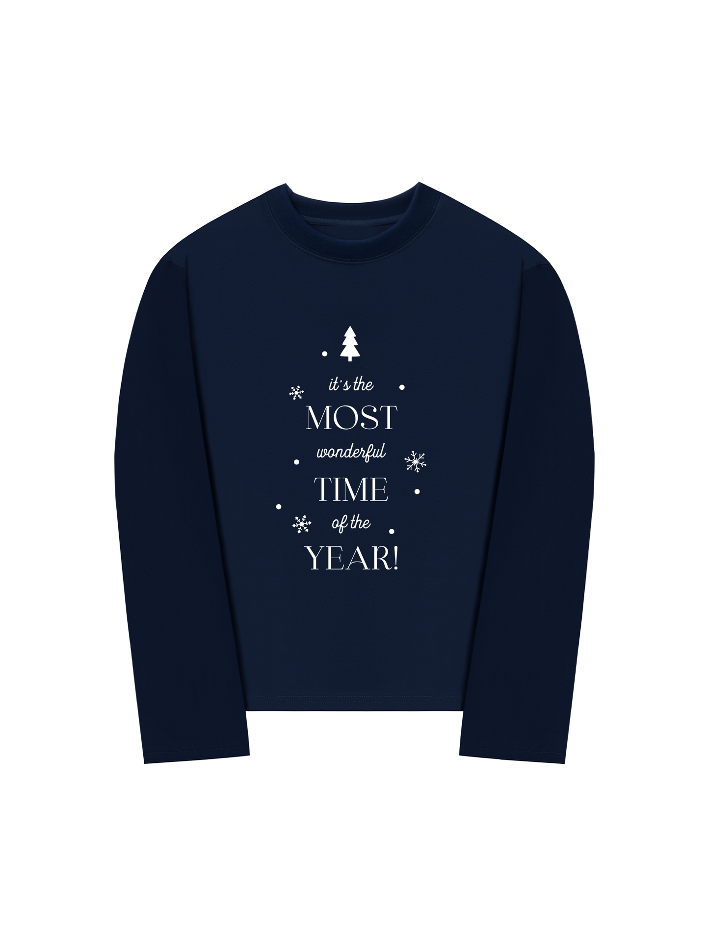 Áo Thun Dài Tay It_s The Most Wonderful Time Of The Year