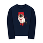 Áo Thun Dài Tay Working O'ttreats Red Meow