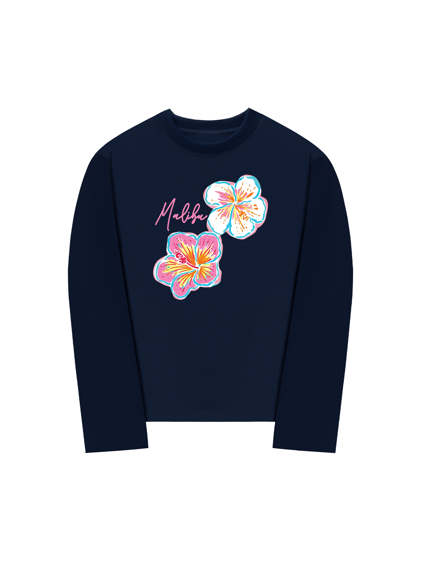 Áo Thun Dài Tay Summer Vibes Malibu Floral