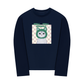 Áo Thun Dài Tay Animal Mood Meow Green Pink