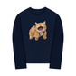 Áo Thun Dài Tay Animal Mood Funny Meow