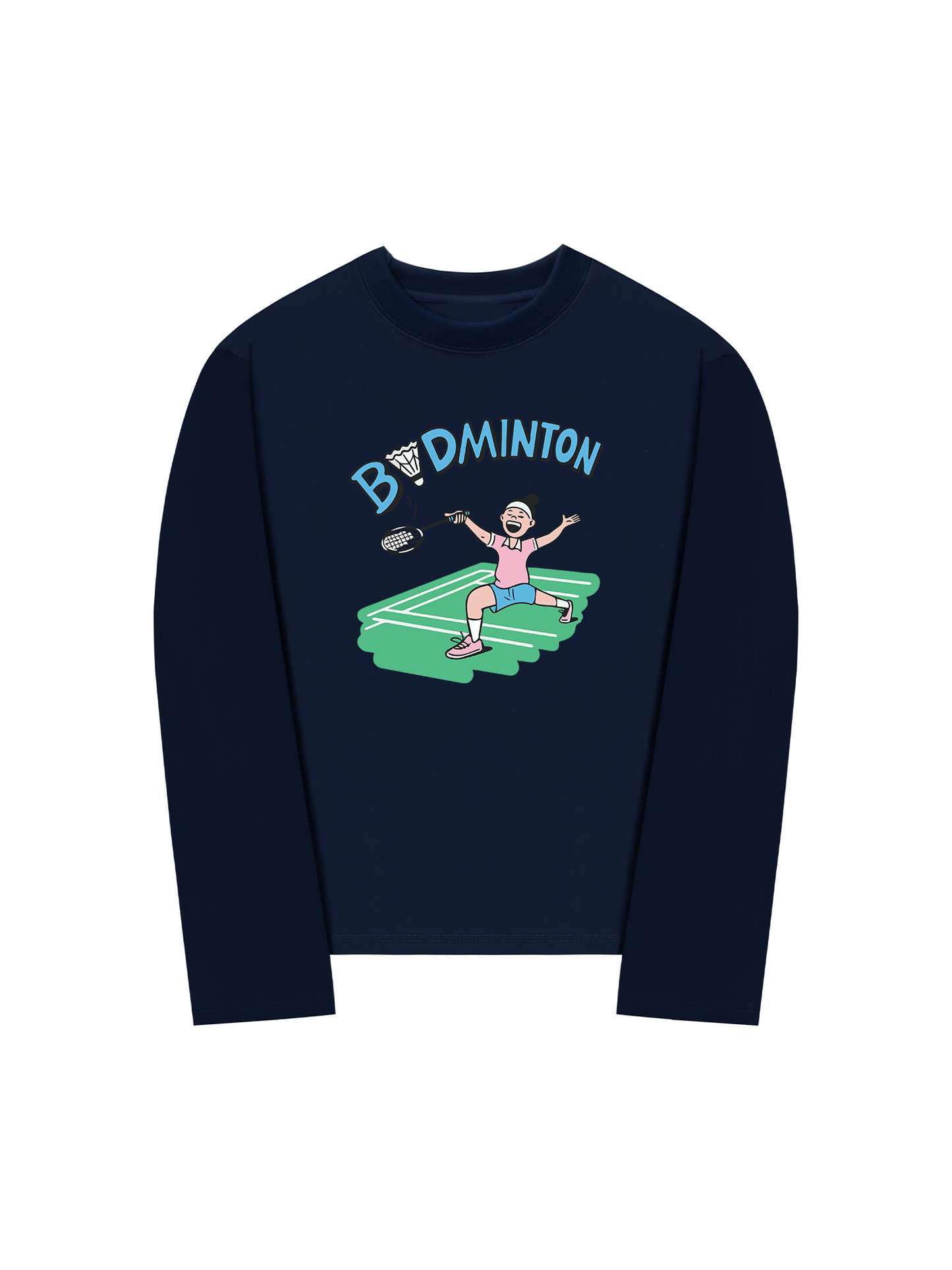 Áo Thun Dài Tay Badminton