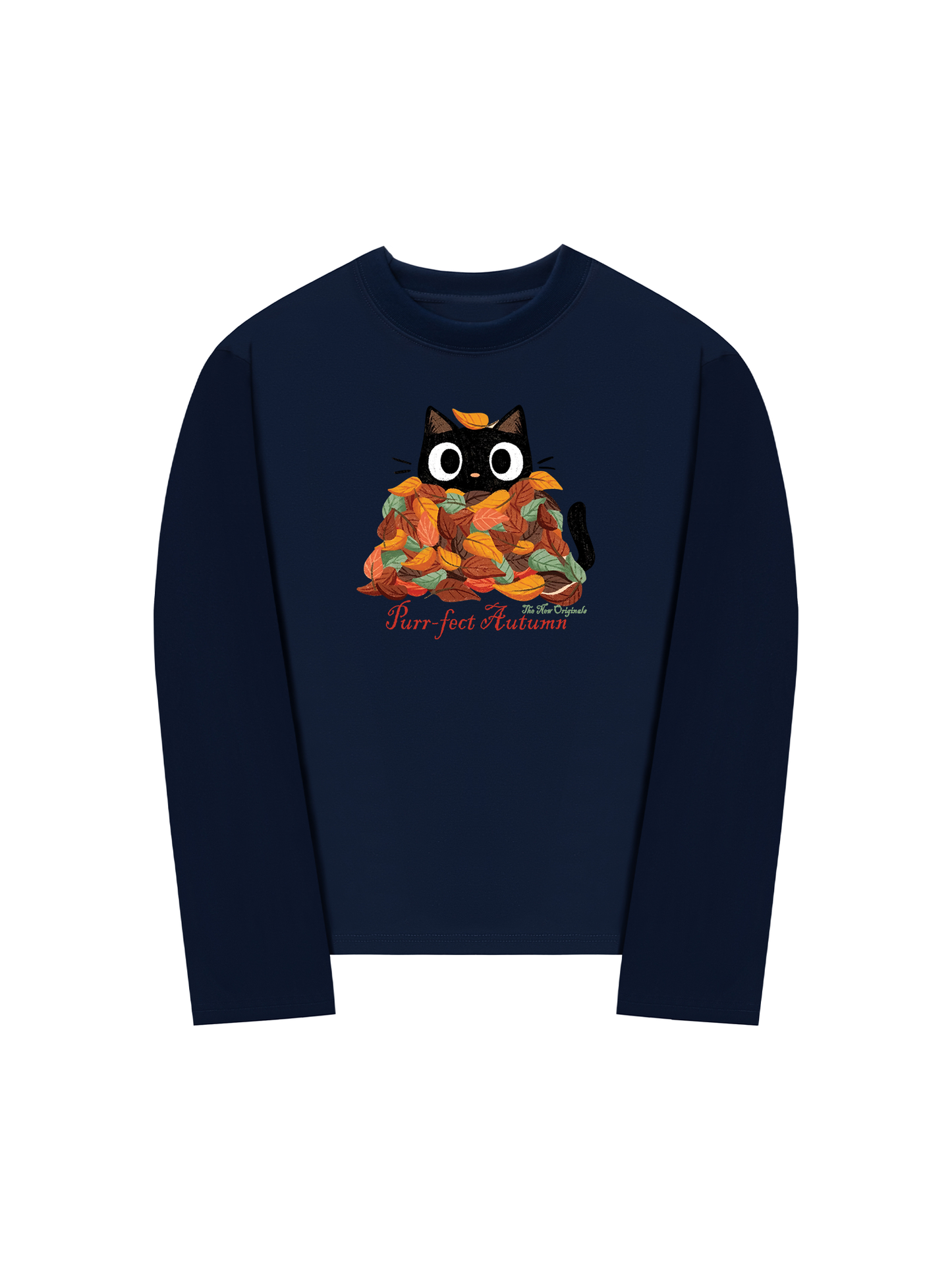 Áo Thun Dài Tay Purr-fect Autumn