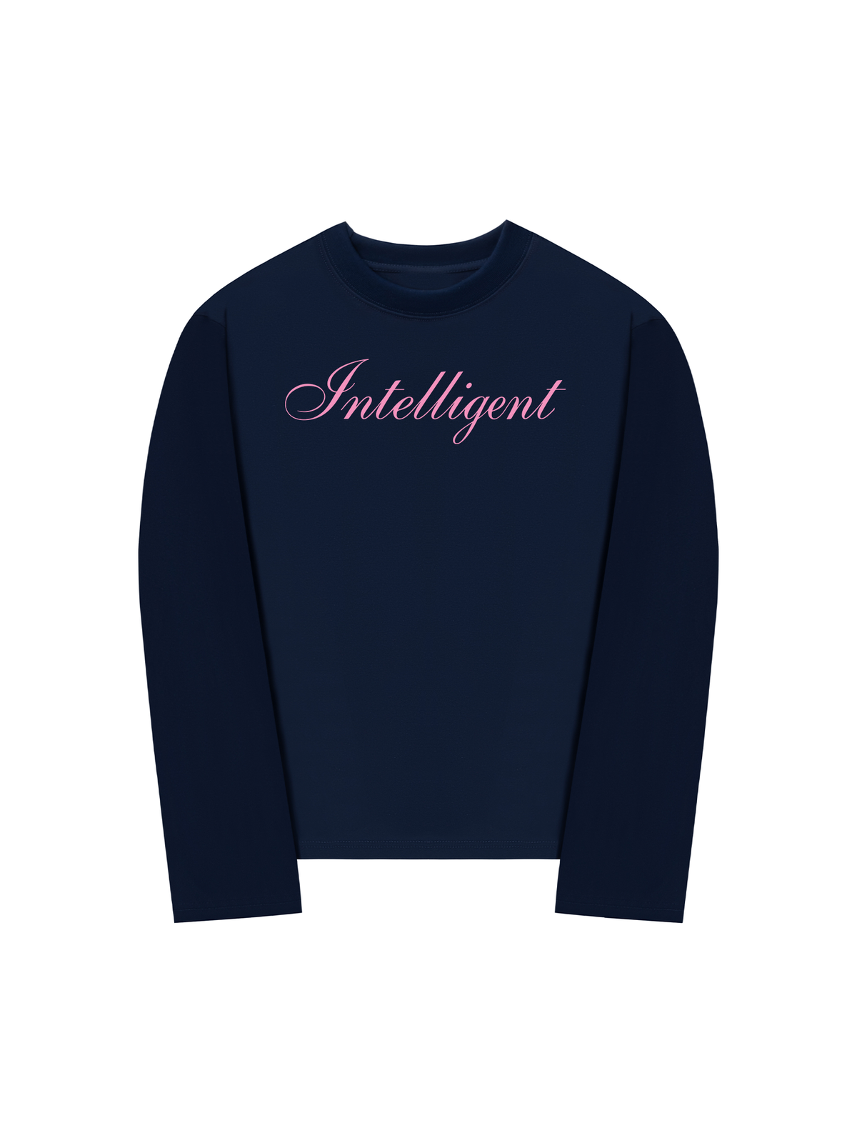 Áo Thun Dài Tay  Pink Intelligent