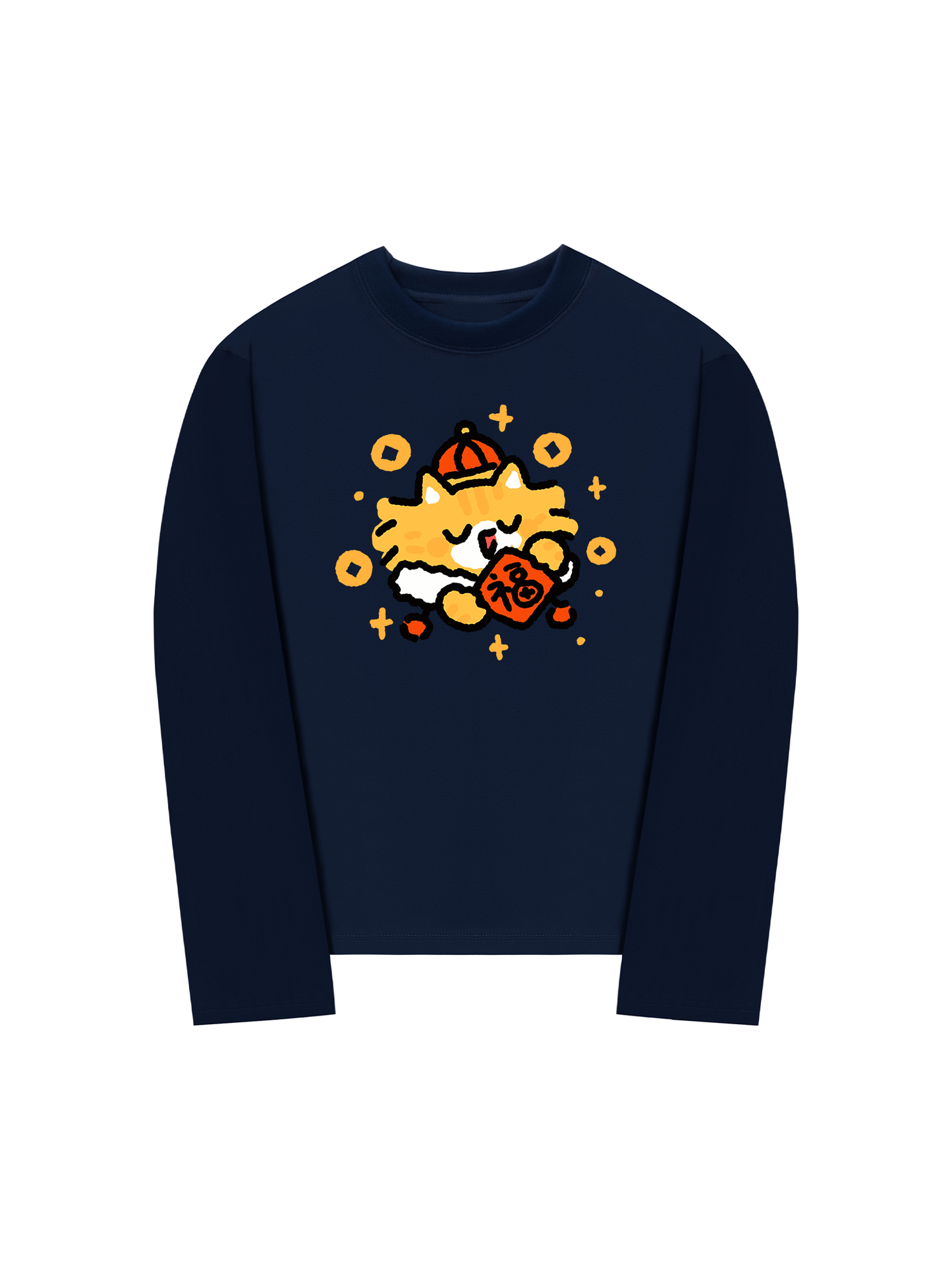 Áo Thun Dài Tay Fortune Cat