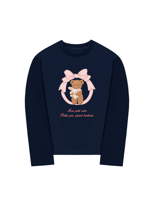 Áo Thun Dài Tay Mon Petit Ours
