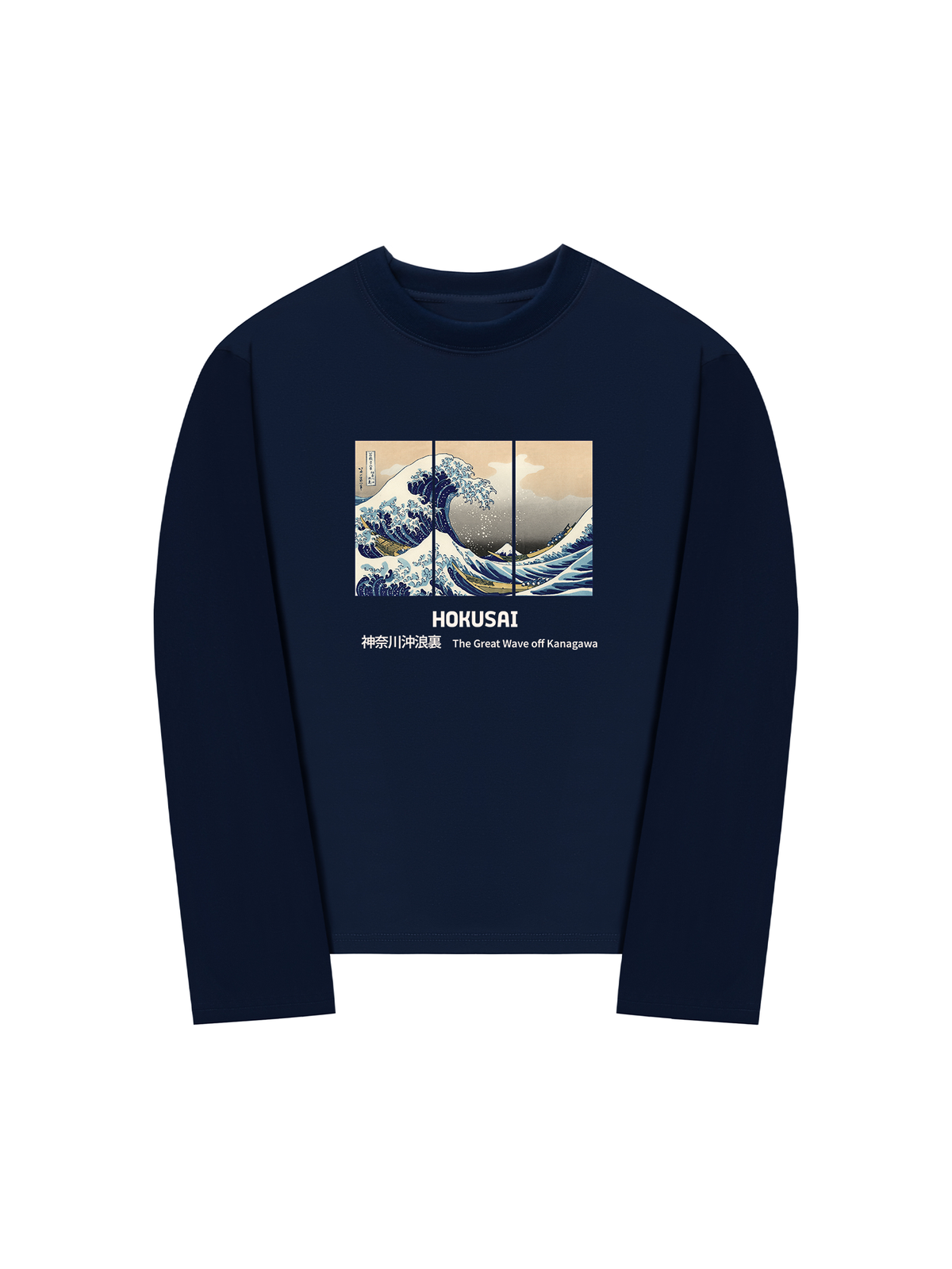 Áo Thun Dài Tay The Great Wave of Kanagawa
