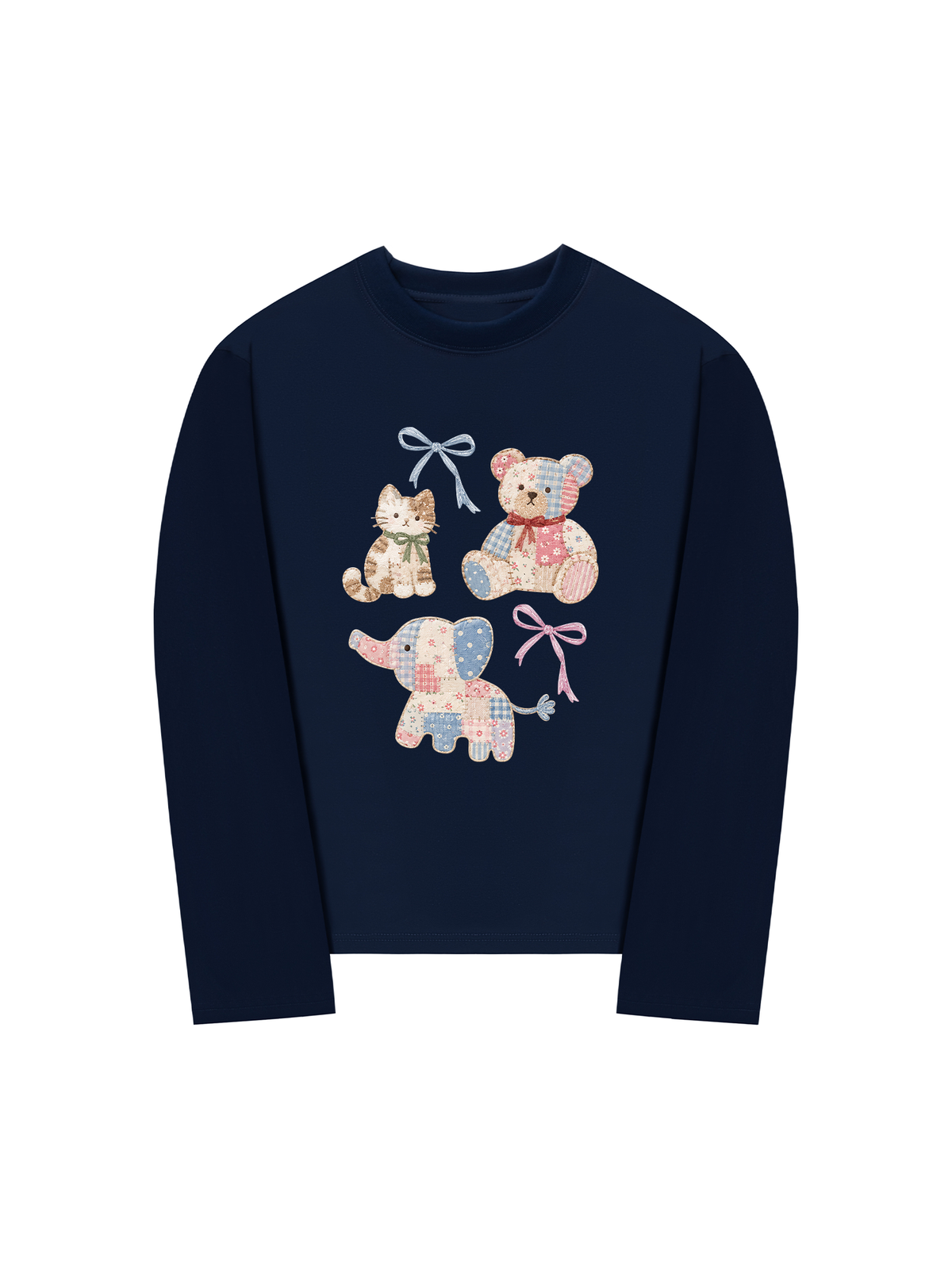 Áo Thun Dài Tay Vintage Bear