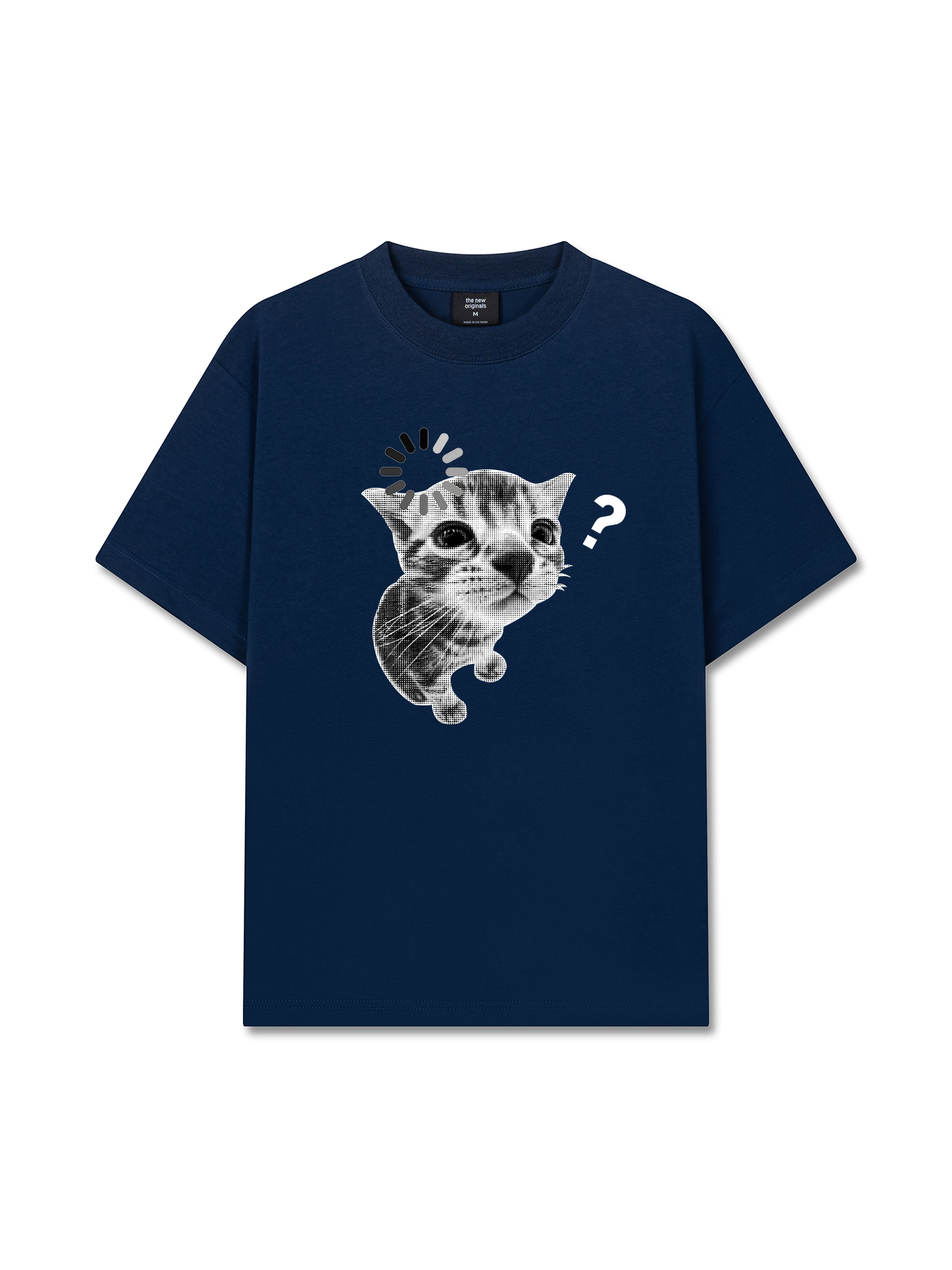 Áo Thun Relaxed Fit Loading Cat