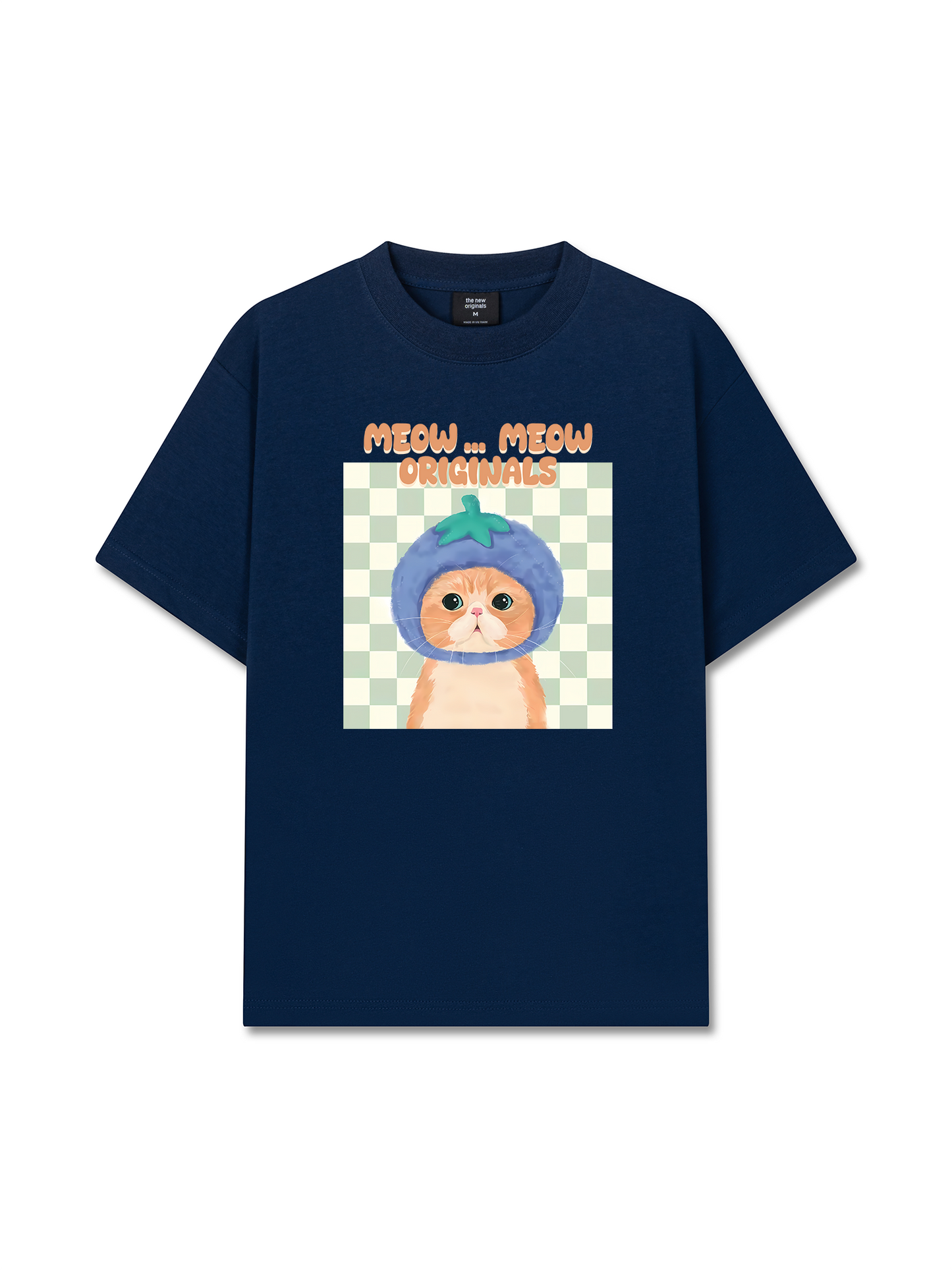 Áo Thun Relaxed Fit Animal Meow