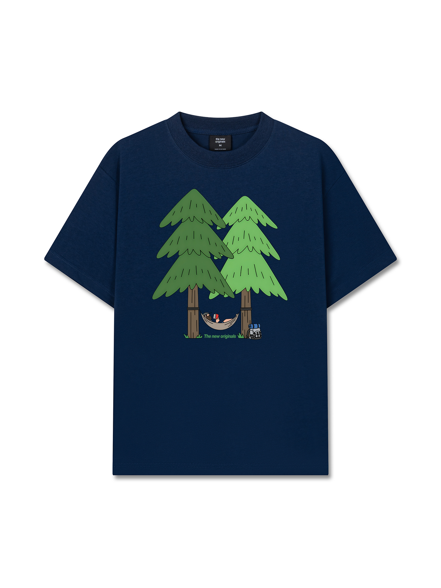 Áo Thun Relaxed Fit Let's Go Camping