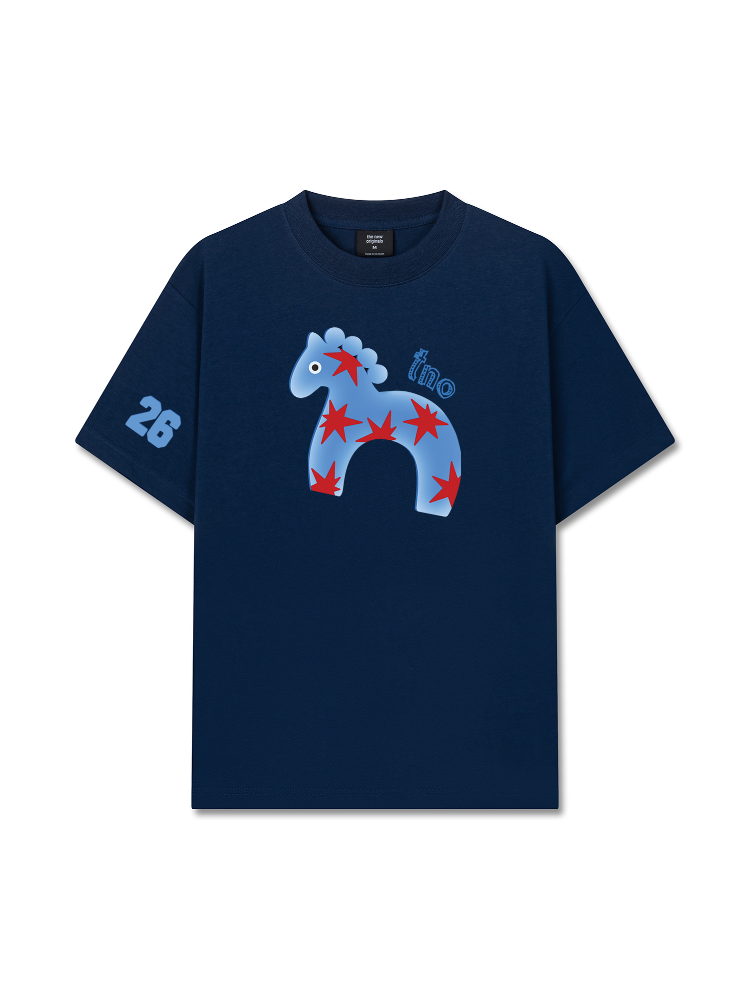 Áo Thun Relaxed Fit 26 - Blue Horse