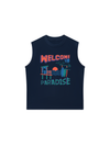 Áo Ba Lỗ Relaxed Fit Welcome To Paradise