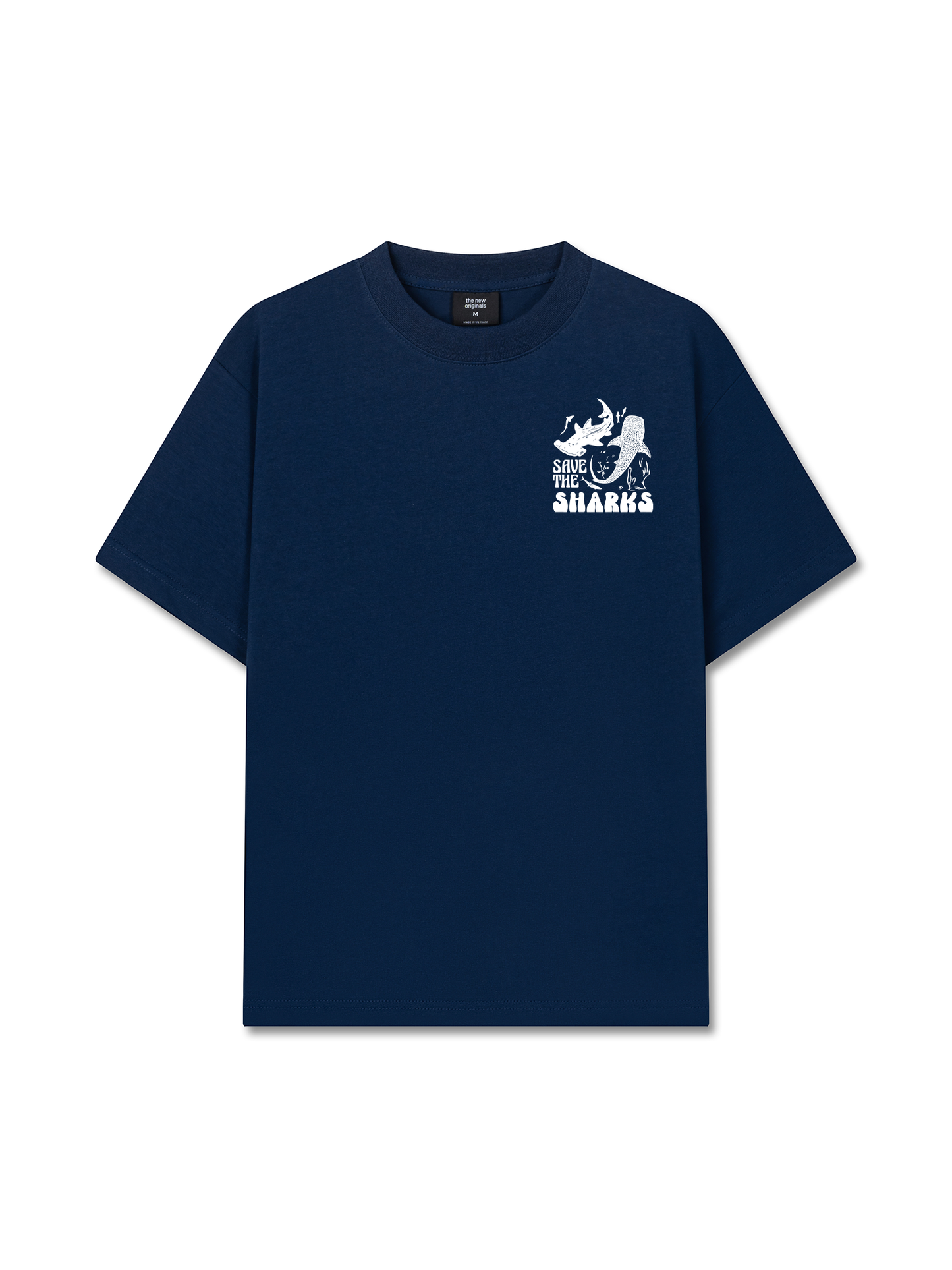 Áo Thun Relaxed Fit Ocean Save The Shark