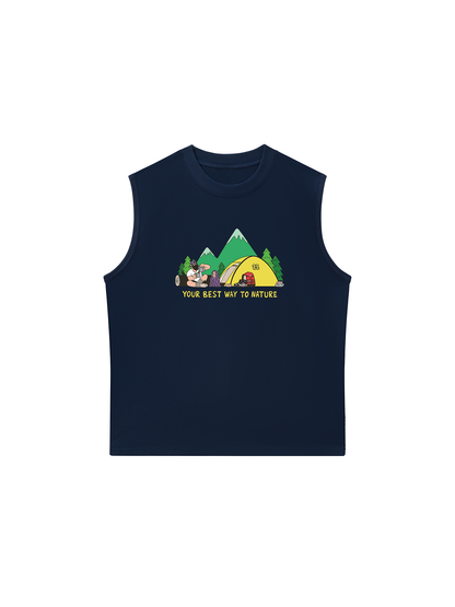 Áo Ba Lỗ Relaxed Fit Your Best Way To Nature