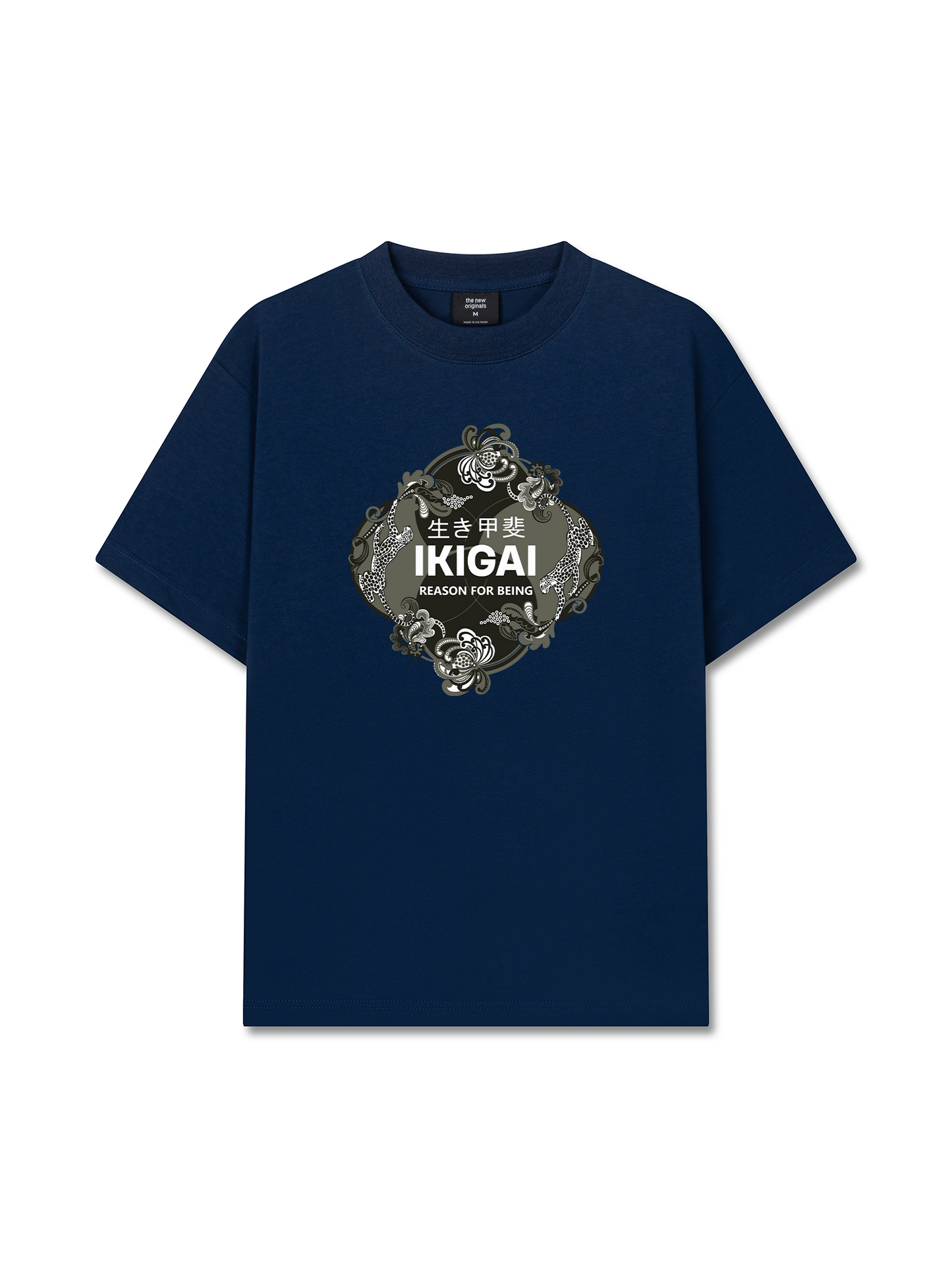 Áo Thun Relaxed Fit Ikigai Chetah