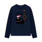 Áo Thun Dài Tay Black Kitty Christmas