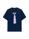 Áo Thun Relaxed Fit Daily Cuties Purple Tie