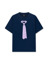 Áo Thun Relaxed Fit Daily Cuties Purple Tie