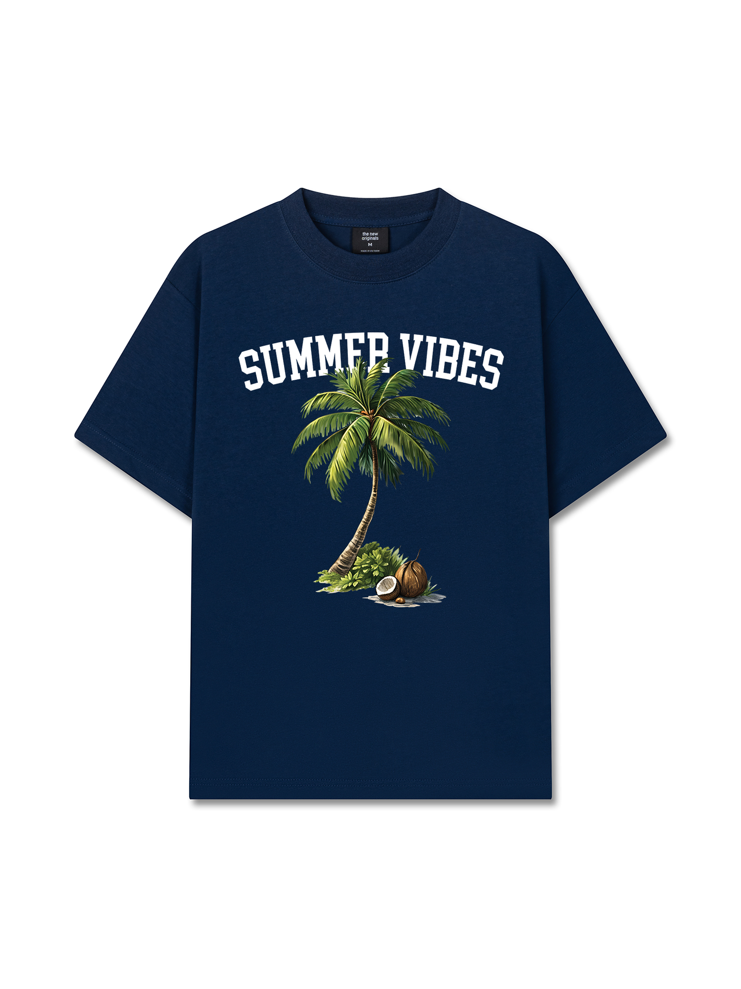 Áo Thun Relaxed Fit Summer Vibes Coconut