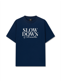 Áo Thun Relaxed Fit Slow Down & Breathe