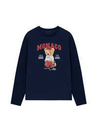 Áo Thun Dài Tay Monaco Bear Club