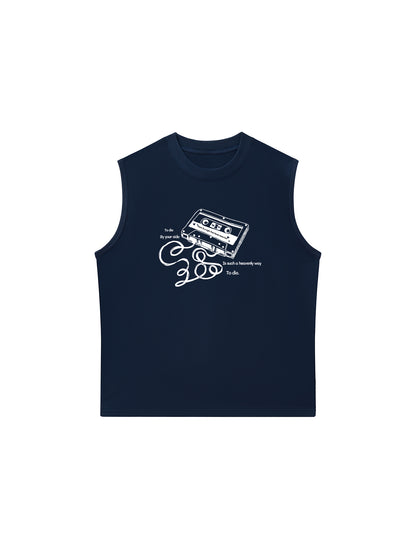 Áo Ba Lỗ Relaxed Fit Cassette