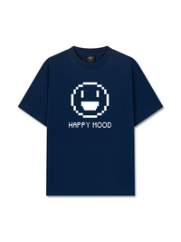 Áo Thun Relaxed Fit Pixel Universe Happy Mood