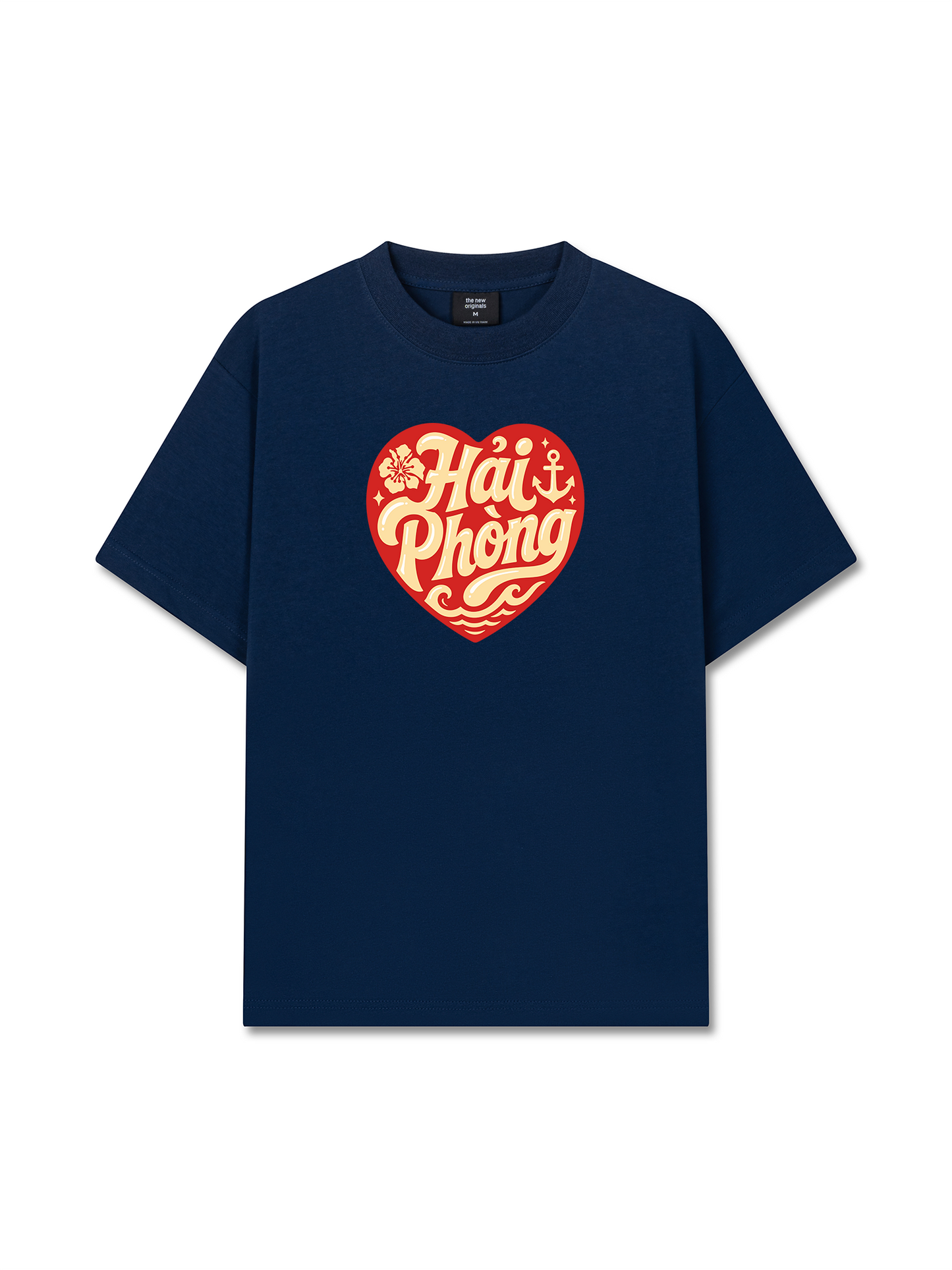 Áo Thun Relaxed Fit Hải Phòng In My Heart Retro