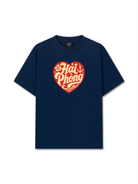 Áo Thun Relaxed Fit Hải Phòng In My Heart Retro