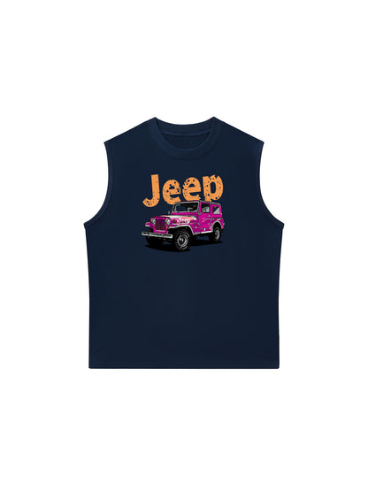 Áo Ba Lỗ Relaxed Fit JEEP CAR