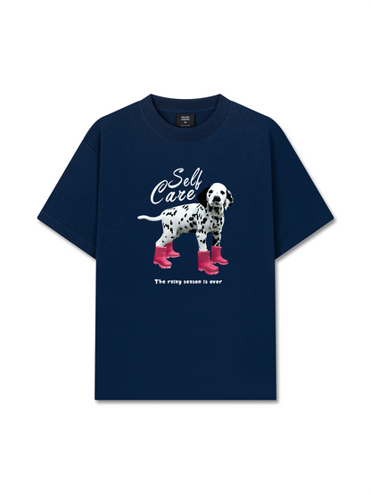 Áo Thun Relaxed Fit Animal Rainy Puppy