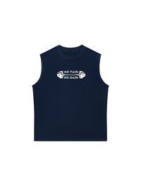 Áo Ba Lỗ Relaxed Fit No Pain No Gain