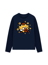 Áo Thun Dài Tay Fortune Cat
