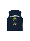 Áo Ba Lỗ Relaxed Fit Summer Vibes Coconut