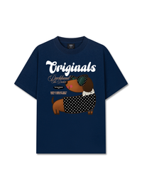 Áo Thun Relaxed Fit Animal Mood Dots Dachhund