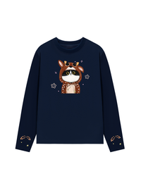 Áo Thun Dài Tay Stay Cozzy Cat